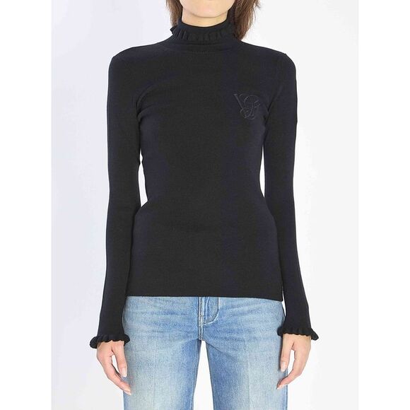 Valentino Garavani Women Turtleneck With Ruffles